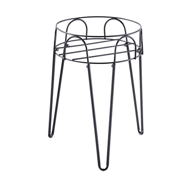 Metal Wire Plant Stands SMALL – BLACK